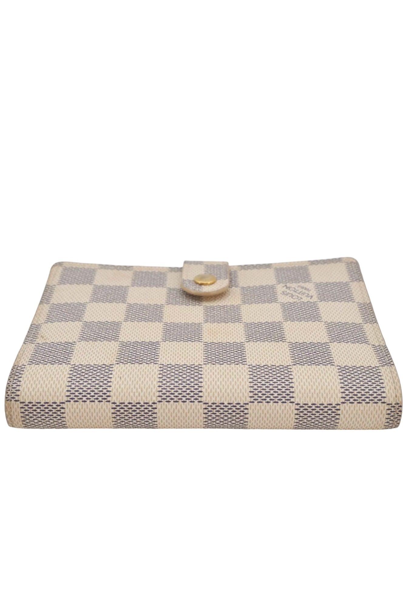 Louis Vuitton Damier Azur Agenda PM Notebook Cover R20706 LV 8166K - Velora