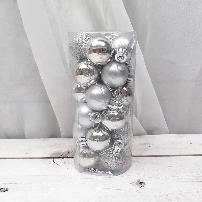 Christmas Decoration Shiny Matte Christmas Ball - Velora