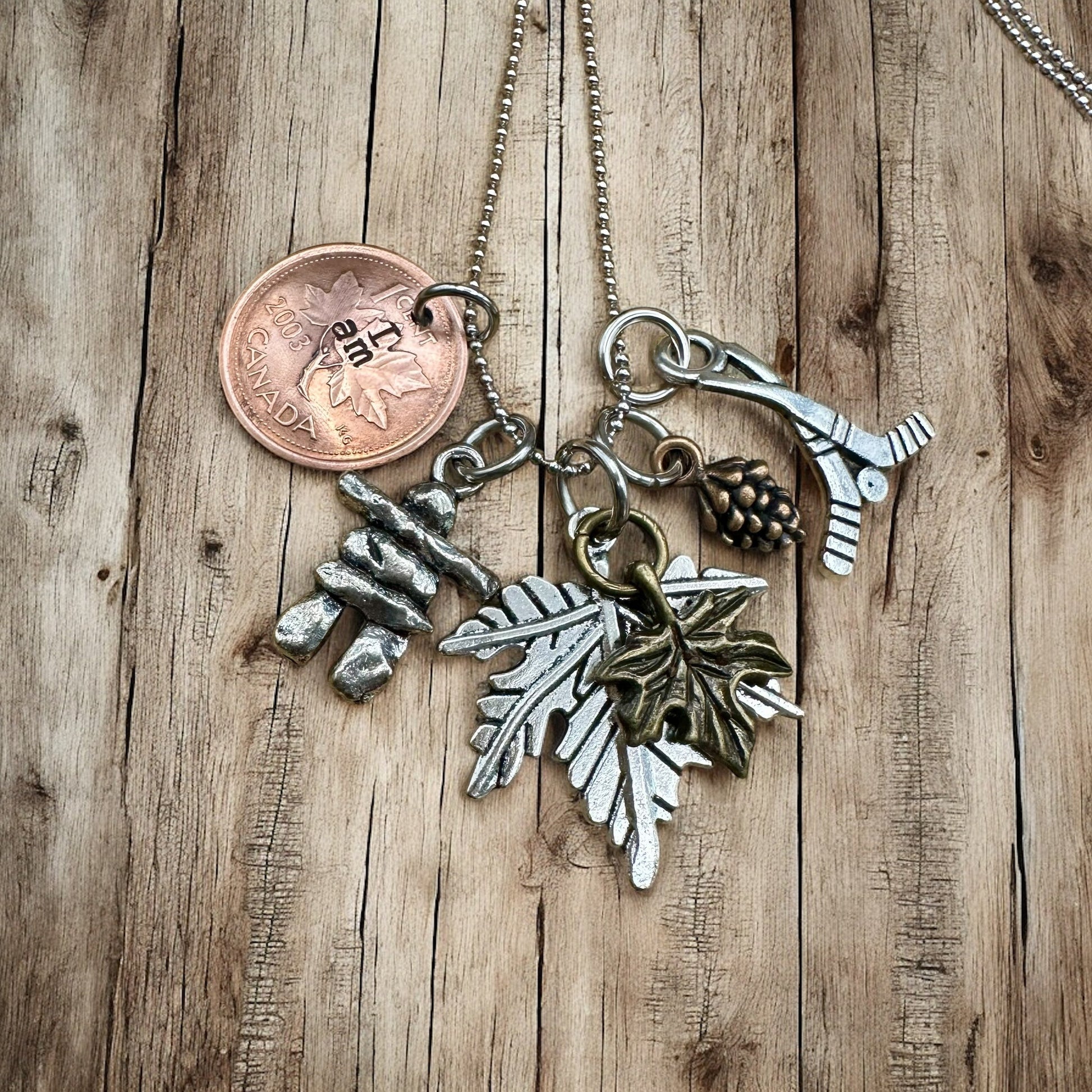 I AM CANADIAN Penny Necklace - Velora