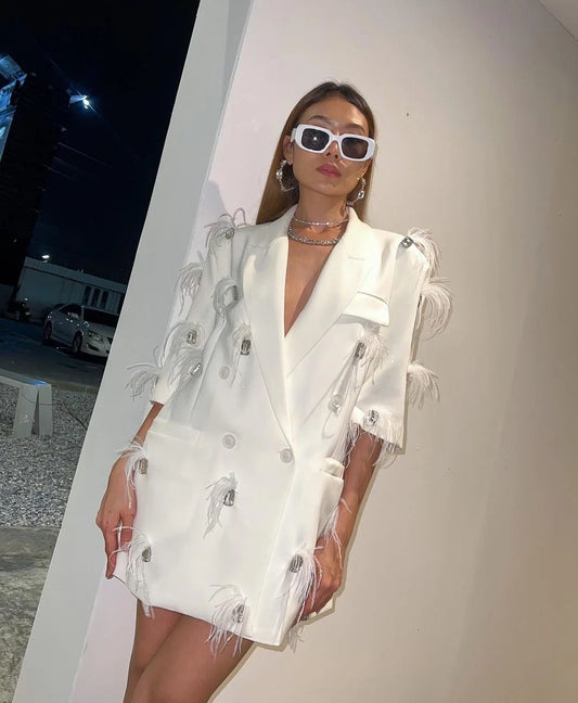 Ostrich Feather Dress