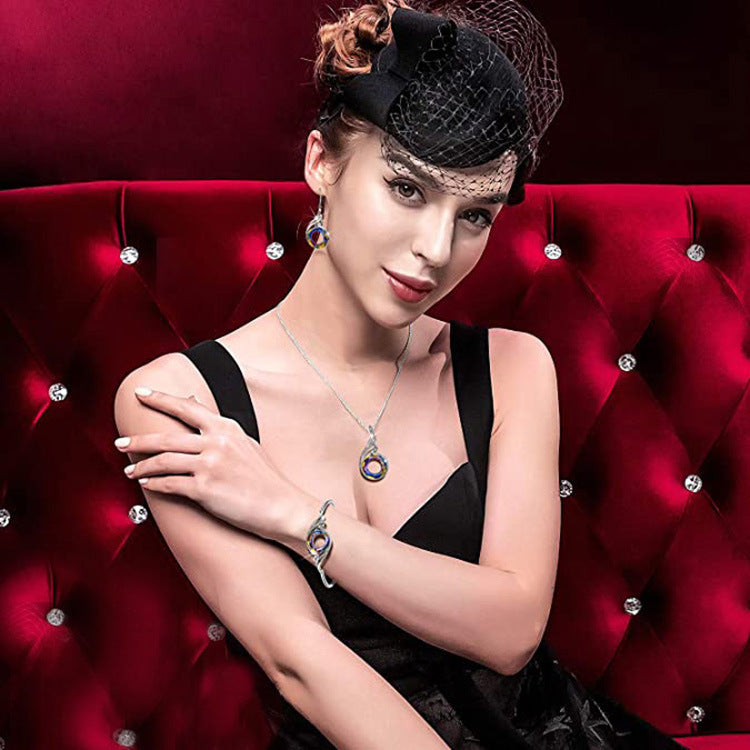 Phoenix Earrings with Swarovski Elements for Women