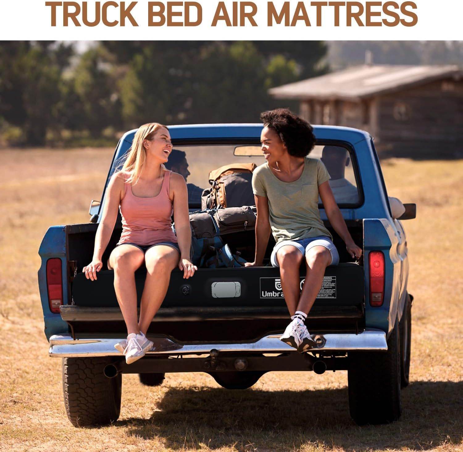 Inflatable Truck Bed Outdoor Camping Air Mattress 6.0-6.5ft - Velora