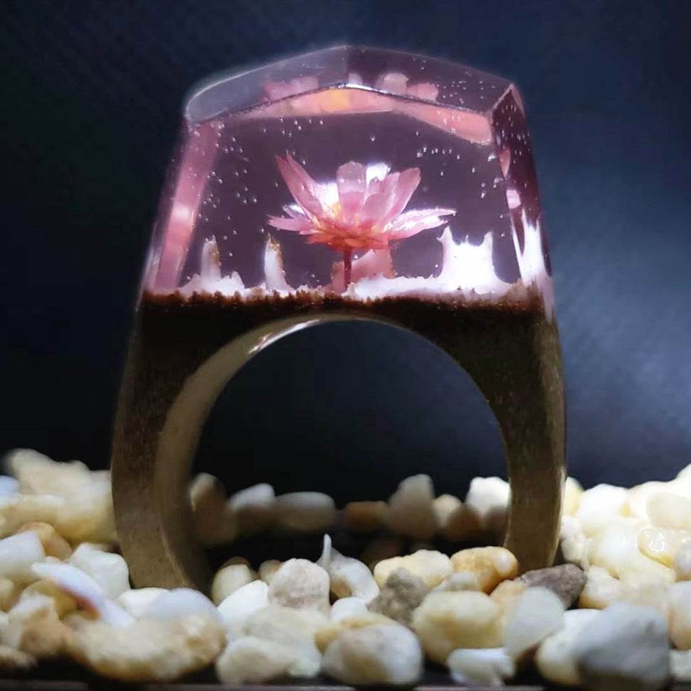 Resin wood ring - Velora