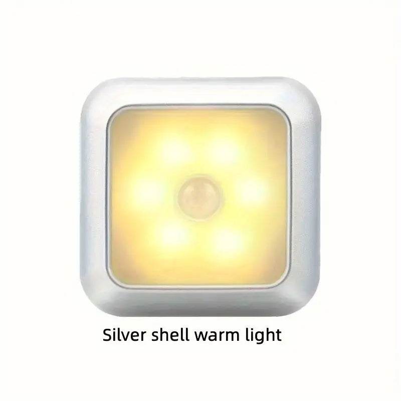 6 Pcs Induction Cabinet Night Light Motion Sensor - Velora
