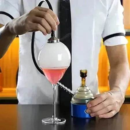 Portable Electric Vacuum pipe Cocktail Drink Smoke Infuser Electric Cocktail Smoker - Velora