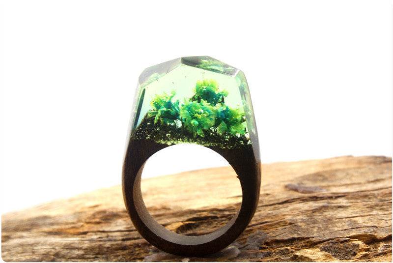 Resin wood ring - Velora