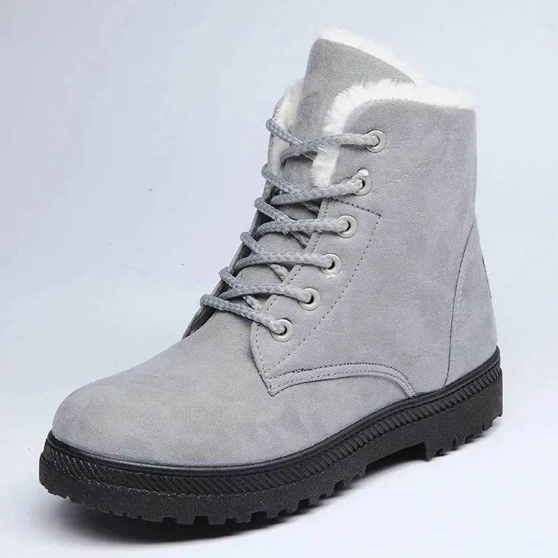 Winter Snow Boots With Warm Plush Ankle Boots For Women Shoes - Velora