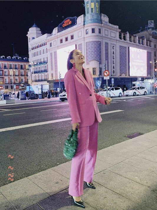 Ladies Fashion Blazer Women Pant suit - Velora