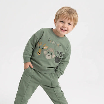 Fins Friends Cotton Joggers Set