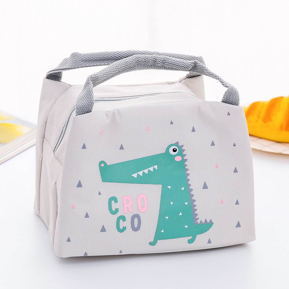 Cute Cartoon Lunch Bag – Insulated for Kids & Students - Velora