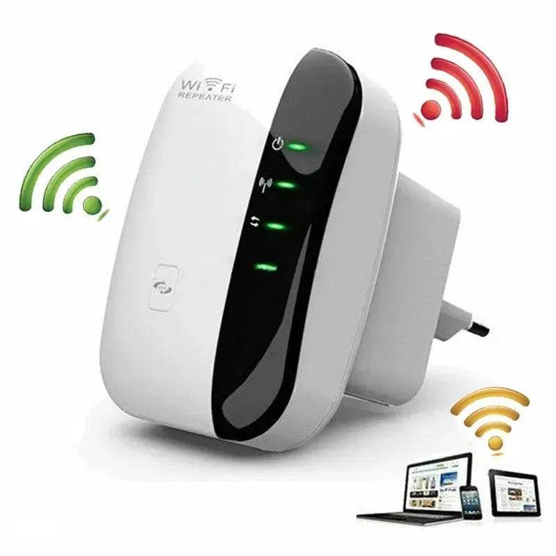 Buy Wireless Wifi Repeater Wifi Signal Amplifier High Internet Speed Booster - Velora