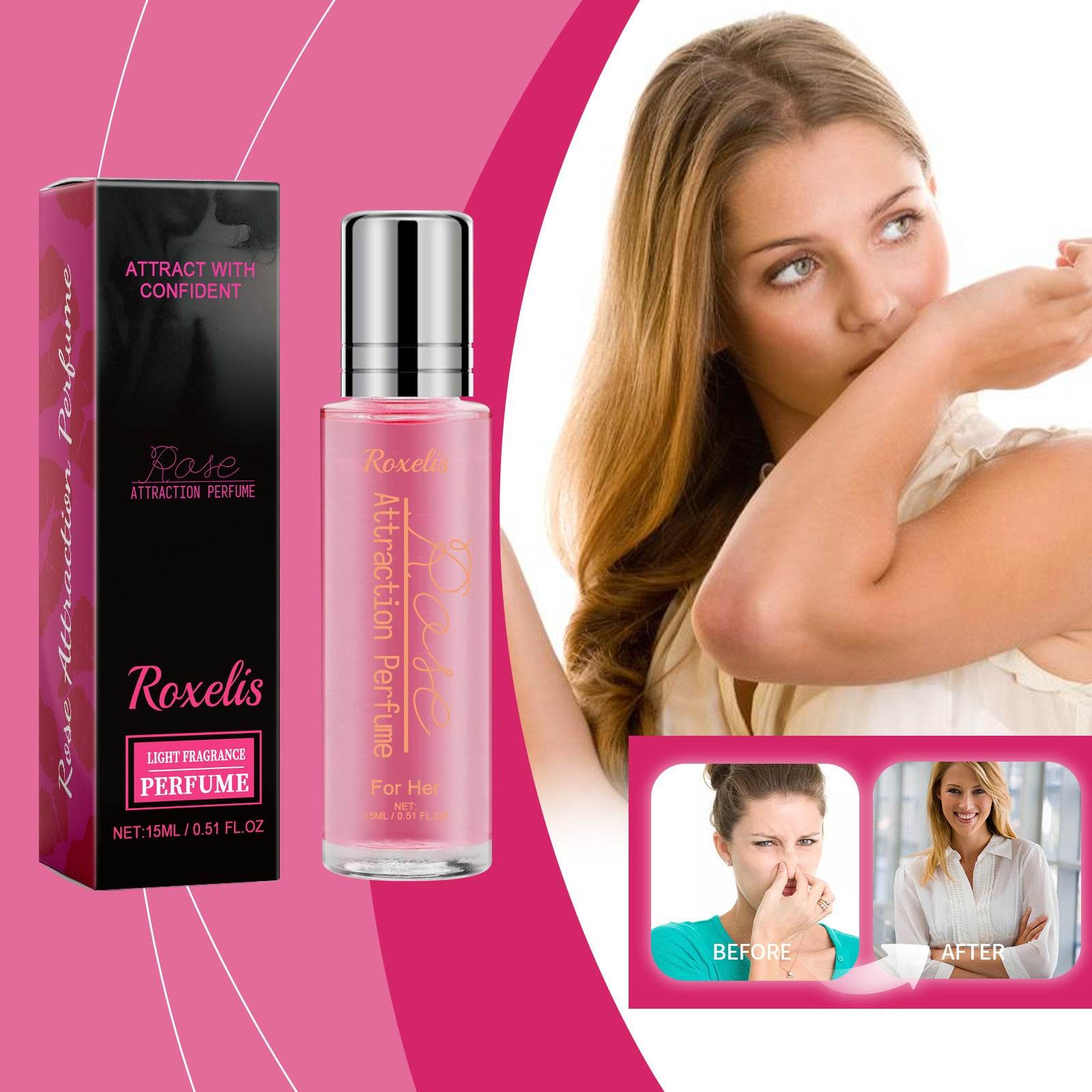 ROXELIS ATTRACTION PERFUME Long lasting Gift choice Women perfume - Velora