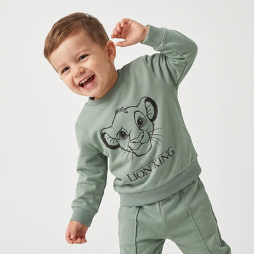 Baby Lion Cotton Joggers Set