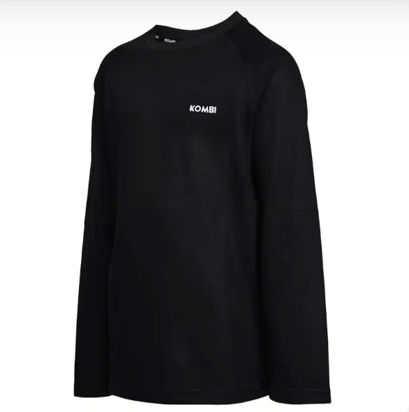 Kombi B2 Merino Blend Crew Top Child & Junior 190g Mid-weight Base Layers - Velora