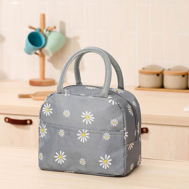 Portable Fashion Insulated Work Lunch Bag for Women - Velora