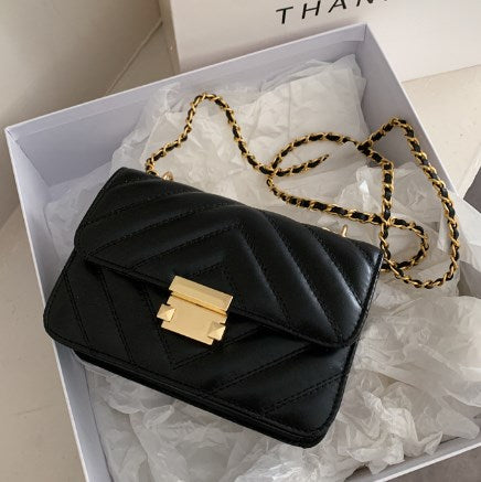 Chanel Style Chain Crossbody Bag for Women