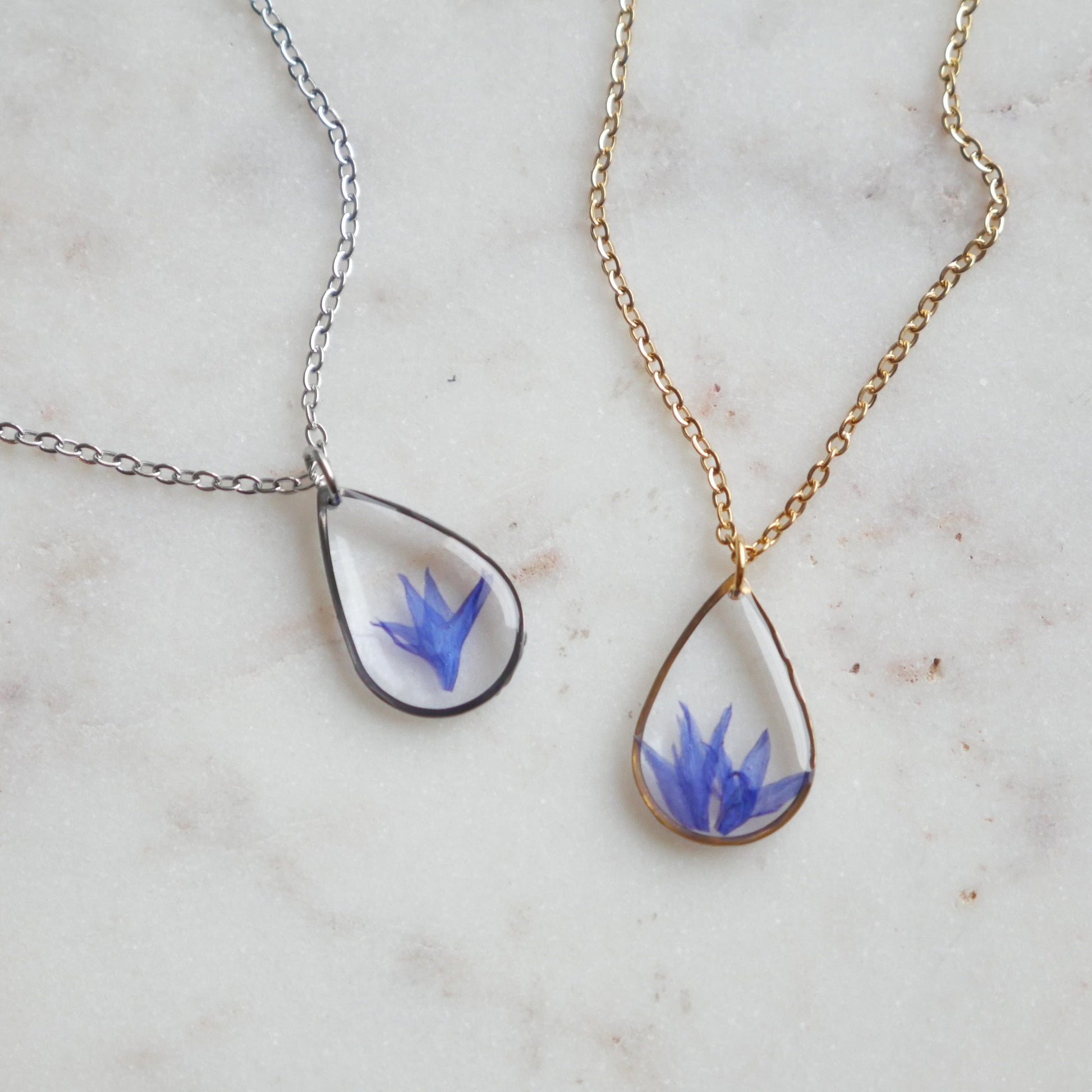 Collier Blu - goute (moyen) - Velora