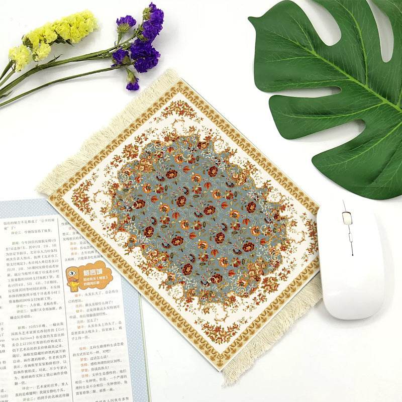 Office mouse pad, Suede fringe mouse pad Hot rubber Bohemian style - Velora