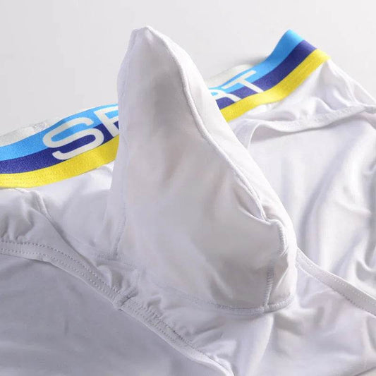 Silk Quick dry Breathable Ball sack Briefs with Pouch underwear men. - Velora