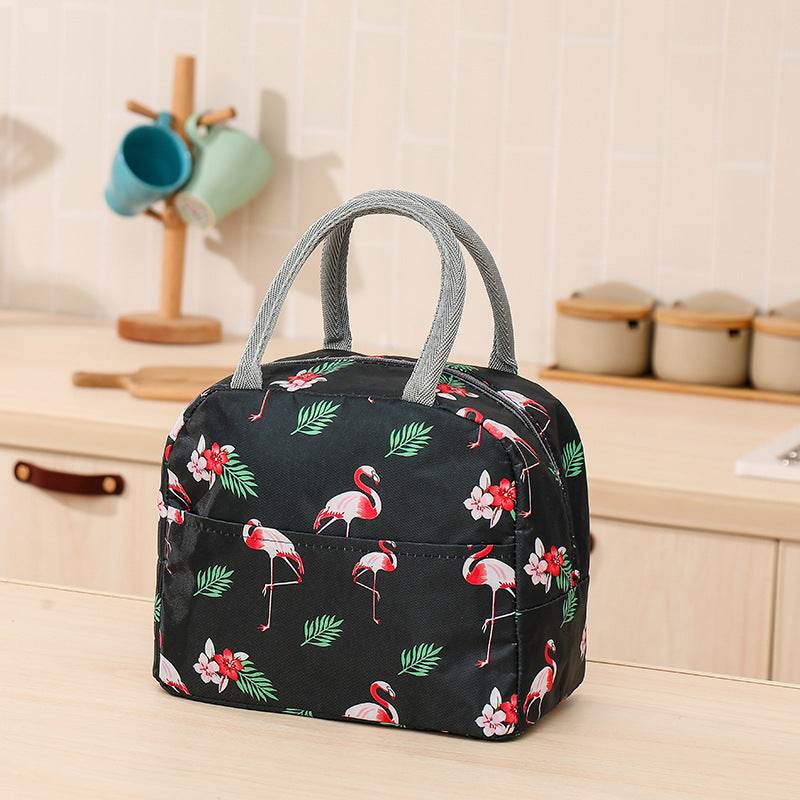 Portable Fashion Insulated Work Lunch Bag for Women - Velora