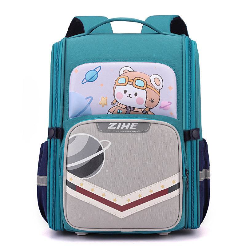 Back Support Large Capacity Cartoon Backpack for School - Velora