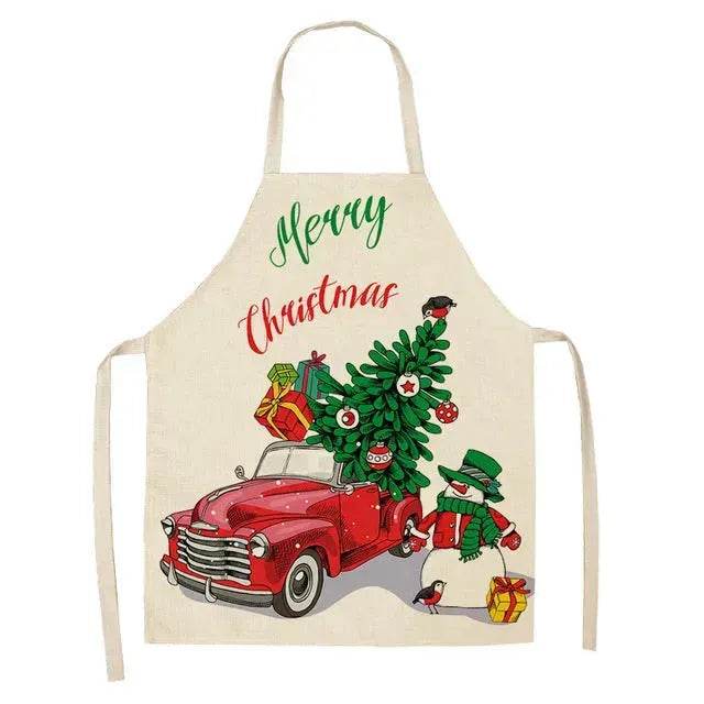 Personalized Christmas Aprons gifts idea for chefs bakers - Velora
