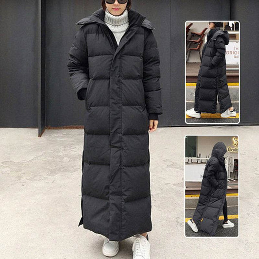 Winter Long Coat Warm Hooded Thickened Parka Jackaet For Women Clothing - Velora