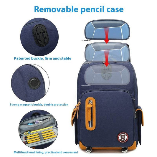 Primary School Large Capacity Backpack for School - Velora