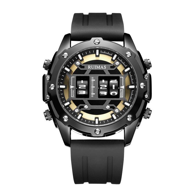 Sport leather men's quartz watch - Velora