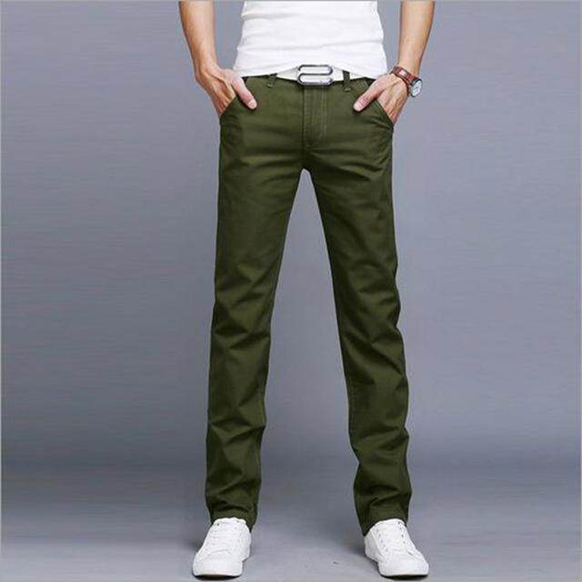 Slim fit straight leg Trouser Casual for Men's - Velora