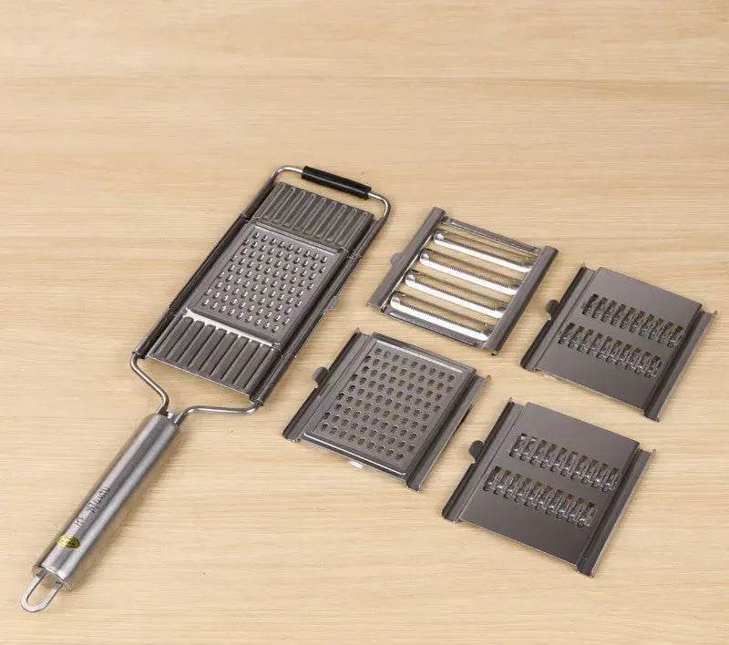 Stainless Steel Grater, Vegetable And Fruit Slicer, Peeler - Velora