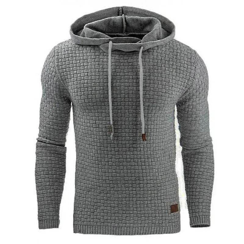 Plain Fleece Pullover hoodies sweater mens - Velora