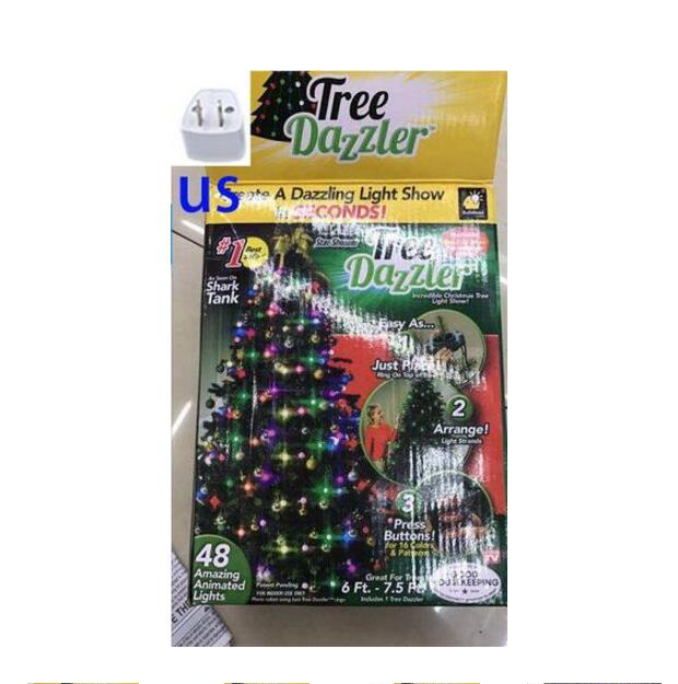 64 and 48 Light Dazzler Shower Tree Light Show of Christmas Tree https://like2b-uy
