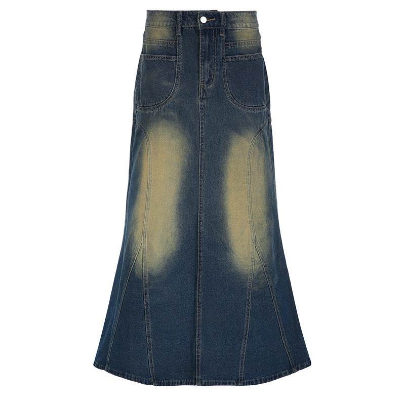 Women's Fashion Personality Denim Skirt - Velora