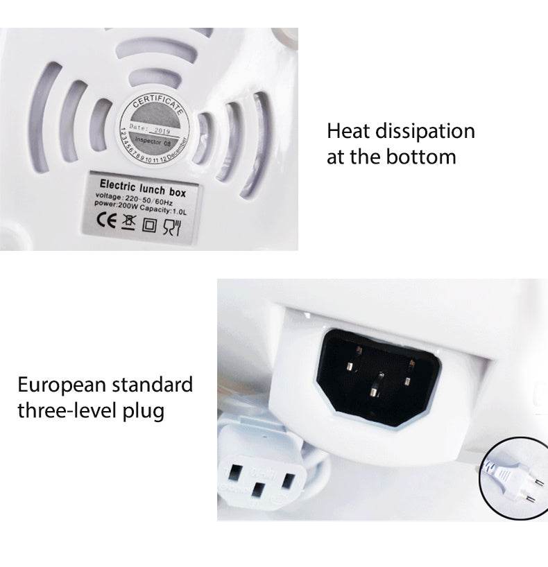 Multi-Function Electric Cooking Lunch Box – Portable & Heated - Velora