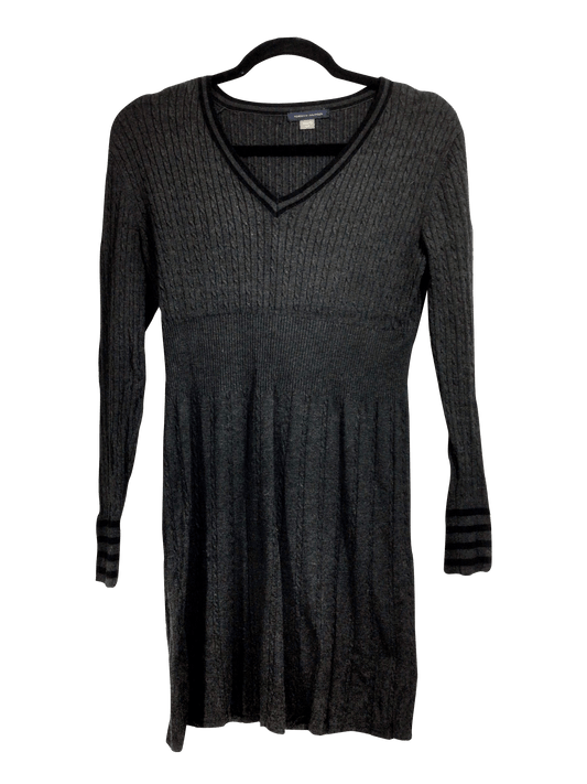 TOMMY HILFIGER Regular fit Midi Dress in Gray - S - Velora