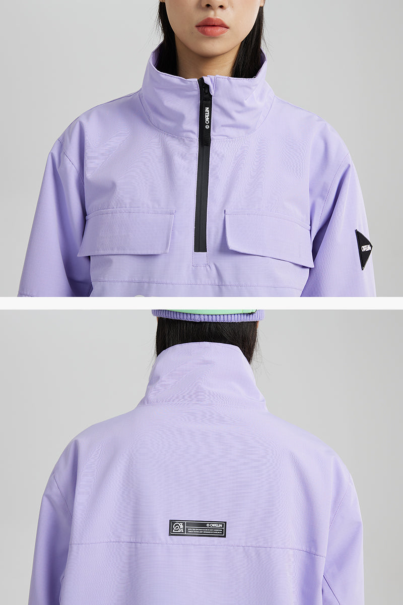 Yenna Women's Pullover Snowboard Jacket - Velora