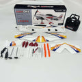 QIDI-550 3D Stunt RC Airplane with Brushless Motor, 6CH, One-Key Hover - Velora Luxury Fashion