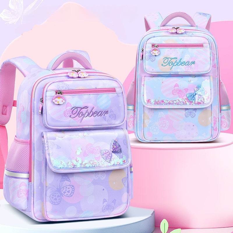 Children’s Cartoon Backpack – Load-Reducing Design - Velora