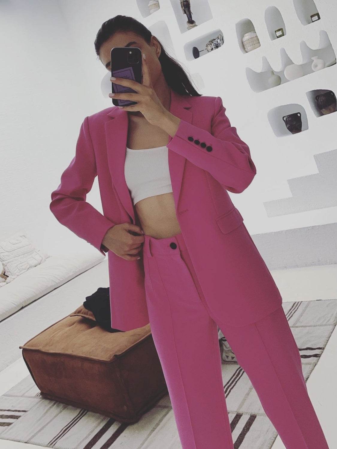 Ladies Fashion Blazer Women Pant suit - Velora