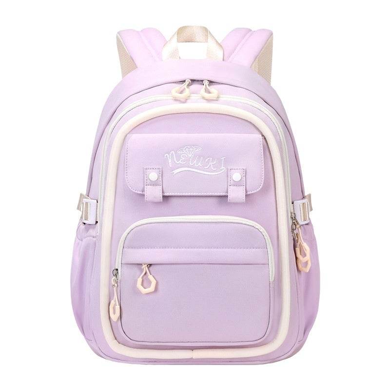 Girls' Super Lightweight Large Capacity Multi-compartment Waterproof Backpack - Velora