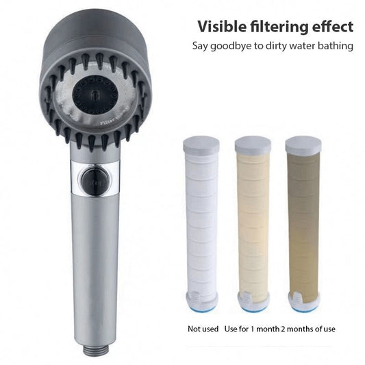 3 Modes Shower Head High Pressure Showerhead https://like2b-uy