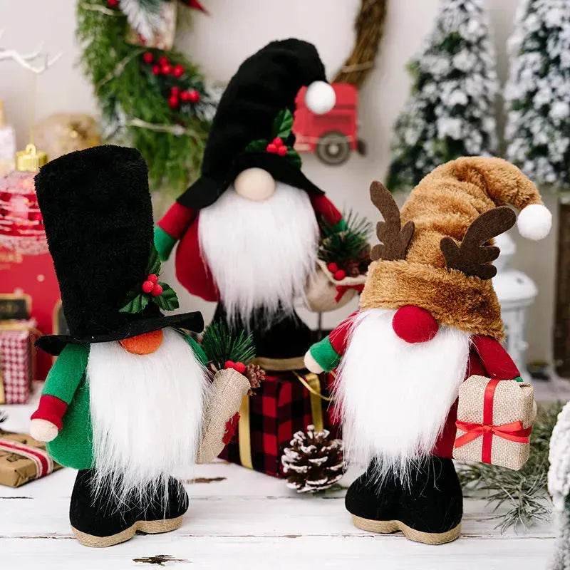 Christmas Gnome Dolls Christmas Day Gifts Dwarves Home Decoration Gifts - Velora