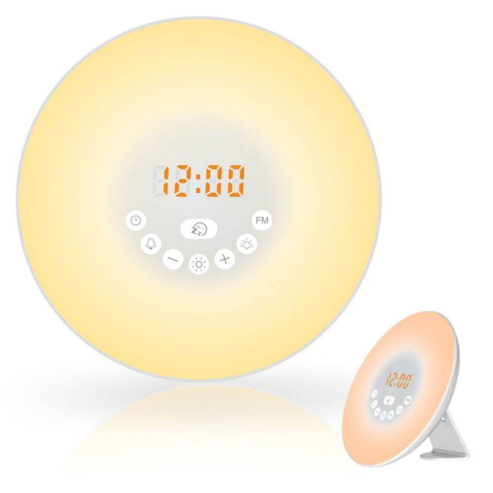 Sunset Wake-up Sunlight Alarm Clock - Velora