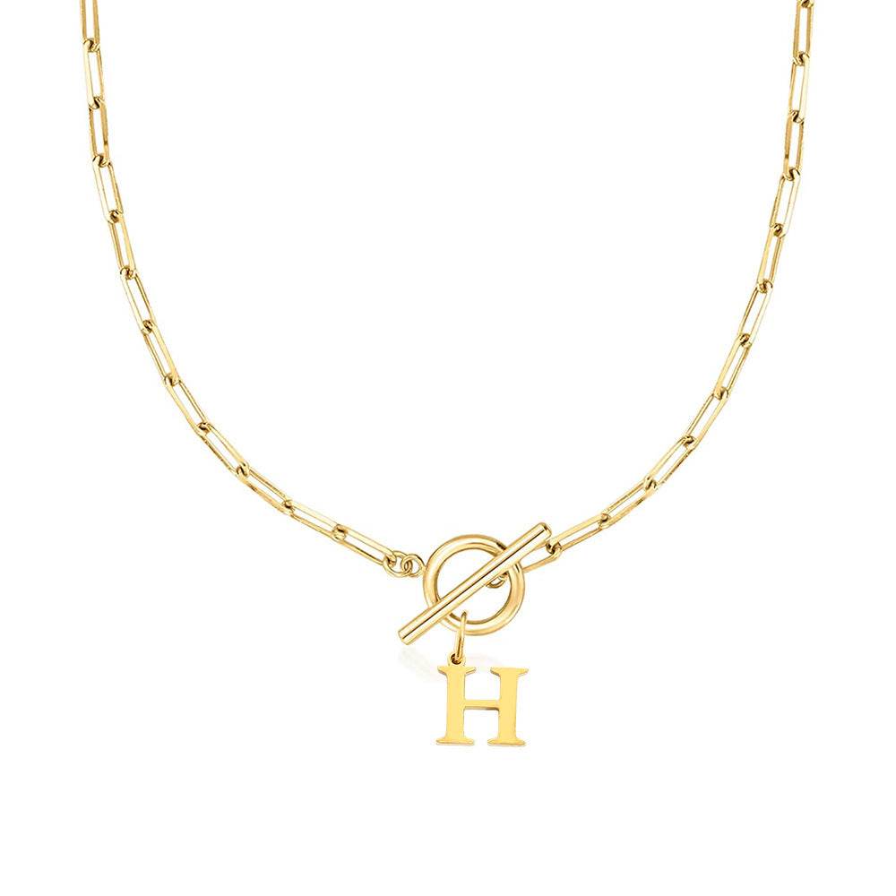 26 Letters Pendant Necklace For Women - Velora