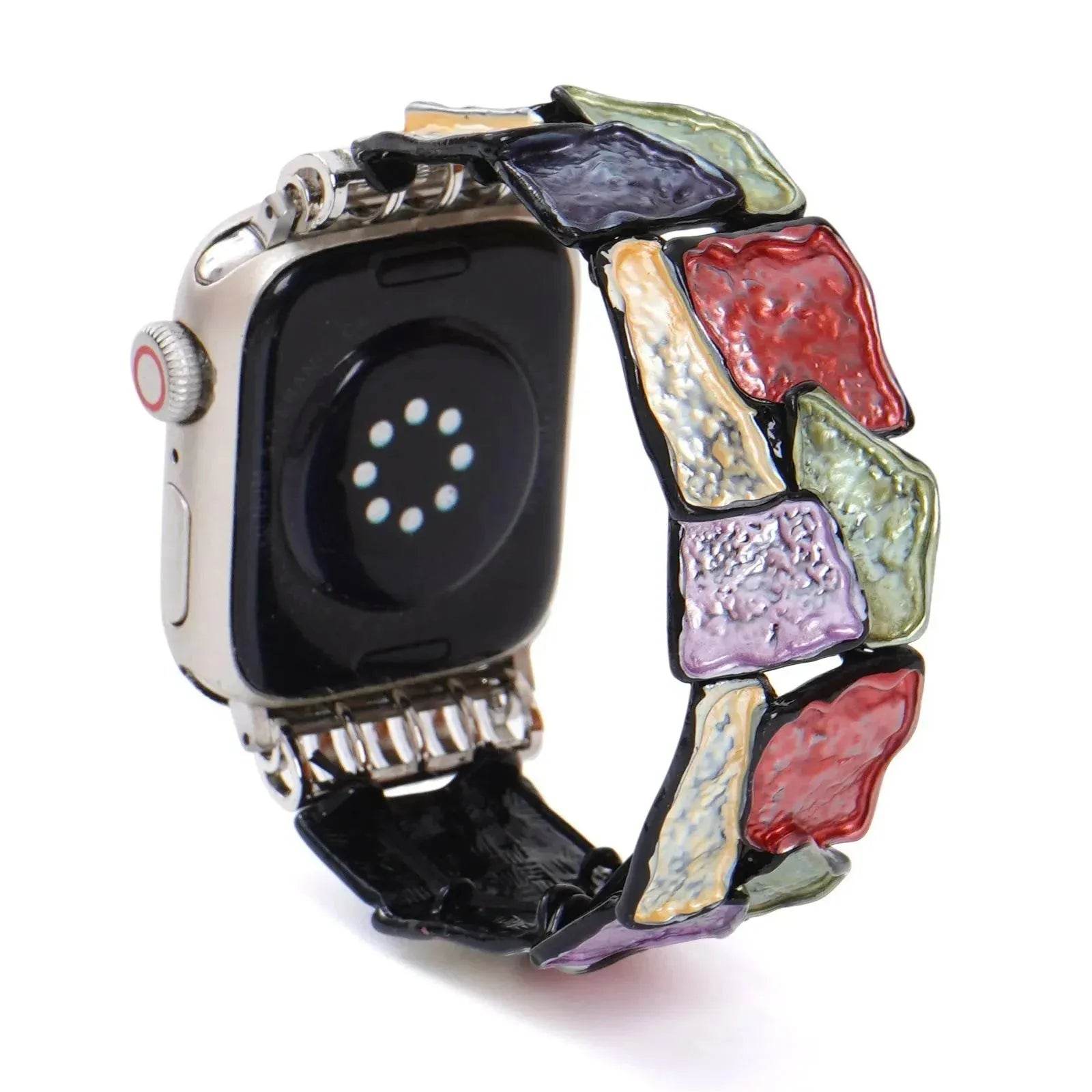 Women Colorful Watch Band Strap Suitable For Apple iwatch - Velora