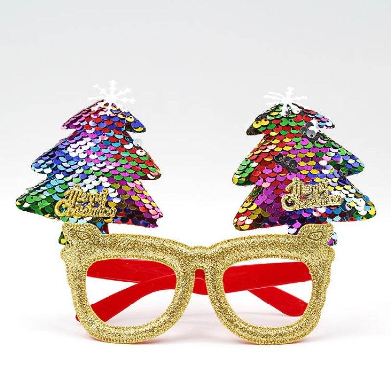 Christmas Creative Party Gathering Dress Up Glasses - Velora
