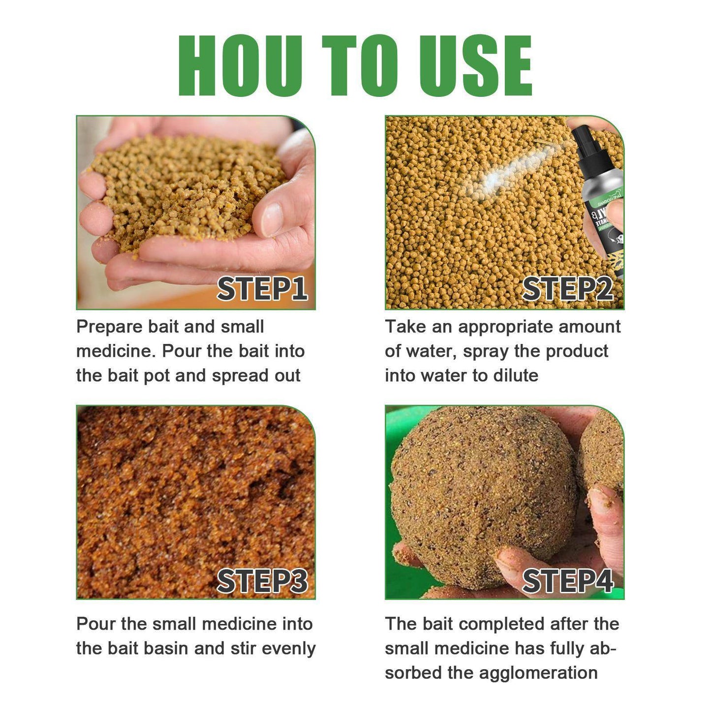 Igbang Wild Fishing Bait Small Medicine Fish Attractant - Velora