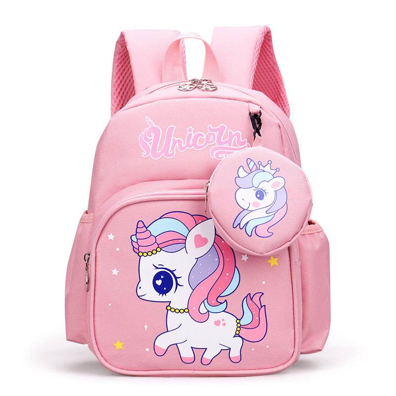 Large Capacity Cute Bunny Cartoon Backpack for School - Velora