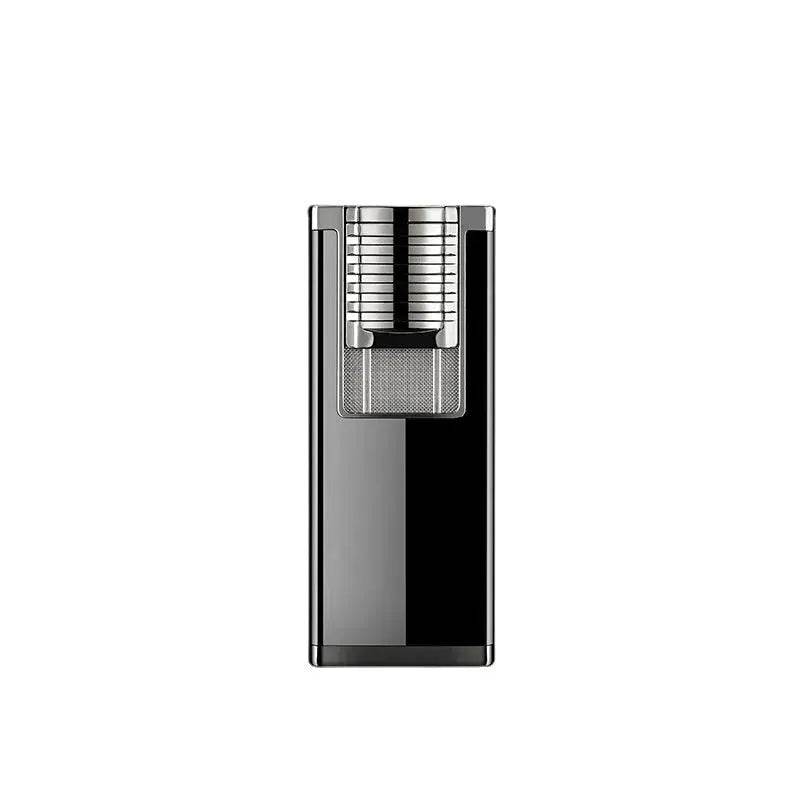 Double High Firepower Blue Flame Torch Lighter With Hidden Cigar Cutter - Velora